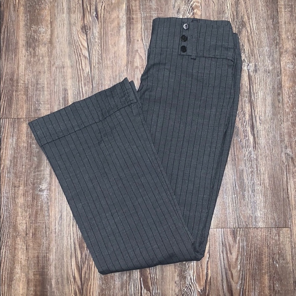 Casual Dark Gray Office Pants ! Size 3/4 small